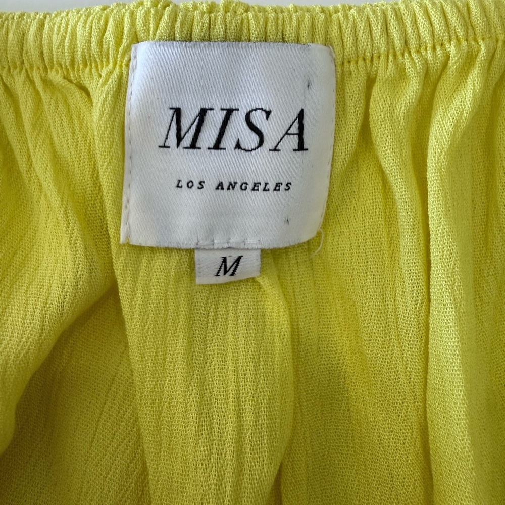 Misa Los Angeles Anais Off Shoulder Top size Medium Boho Festival Celestial - Picture 2 of 7